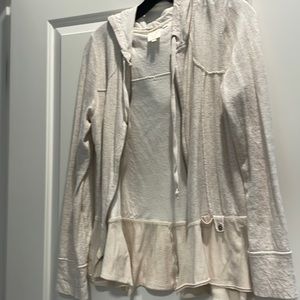 Anthropologie size large cardigan. Beige.